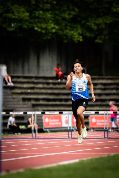 Jordan Gordon (OTB Osnabrueck) am 03.06.2022 waehrend der Sparkassen Gala in Regensburg